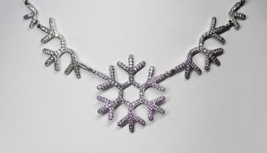 Kolekce EXTRAVAGANT - náhrdelník CABRHA diamonds SNOWFLAKE