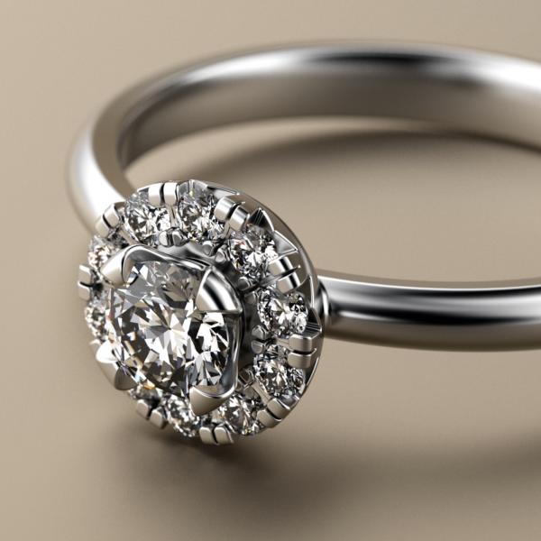 Collection SIMPLY ELEGANT - ring CABRHA diamonds High Expectations I